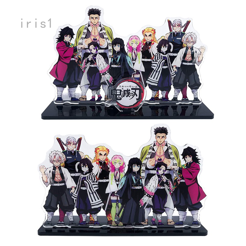 ตุ๊กตาฟิกเกอร์ รูป Demon Slayer ขนาดเล็ก แบบตั้งโต๊ะ สําหรับตกแต่ง