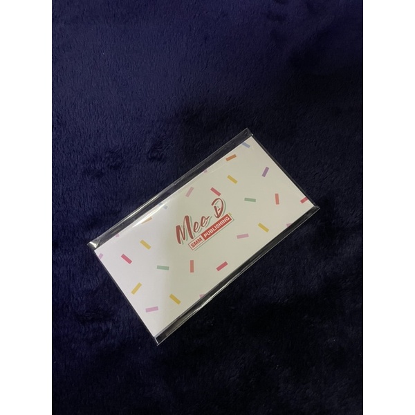 <พร้อมส่ง>  พรีเมี่ยม แผ่นพับ ลายปกนิยาย • มีดี (Meedee)