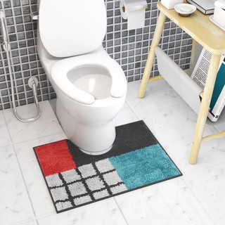 🔥แนะนำ🔥 พรมเช็ดเท้าห้องน้ำ ขนาด 50x60x0.5 ซม  พรมเช็ดเท้า พรมปูพื้นห้องน้ำ BATH RUG JUNO 50x60x0.5 CM พรมเช็ดเท้า ห้องน้