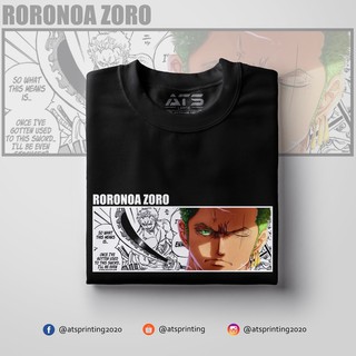 เสื้อยืดท็อปส์ Unisex Roronoa Zoro One Piece ชายและหญิงเสื้อผ้าตัวละครเสื้อผ้าเสื้อผ้า x6f