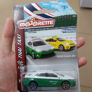 majorette thai taxi  Toyota Corolla Altis สีเขียว แพคแตก แพคยับ