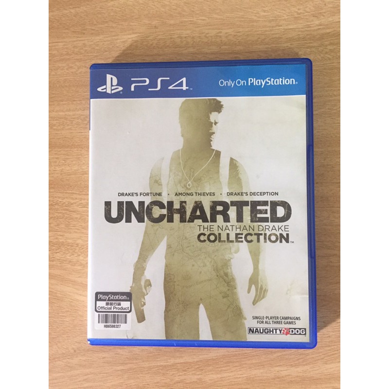 แผ่นเกมส์ PS4 Uncharted (มือสอง)