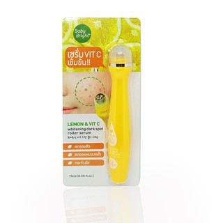 Baby Bright Lemon &amp; Vit C Whitening Dark Spot Roller Serum