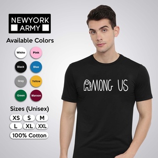 ☞☢❈Among Us เสื้อยืด | เสื้อยืดผู้ชาย | เสื้อยืดผู้หญิง | สไตล์แฟชั่นที่เรียบง่าย ชุดลำลอง