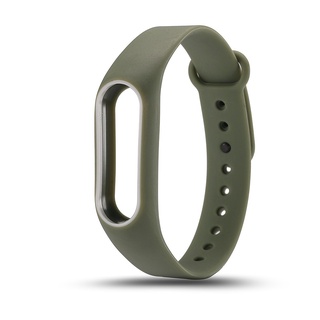 สายนาฬิกาข้อมือซิลิโคน แบบเปลี่ยน สําหรับ Mi Band 2 Pulseira Miband 2 Xiaomi Mi2 Smart Bracelet