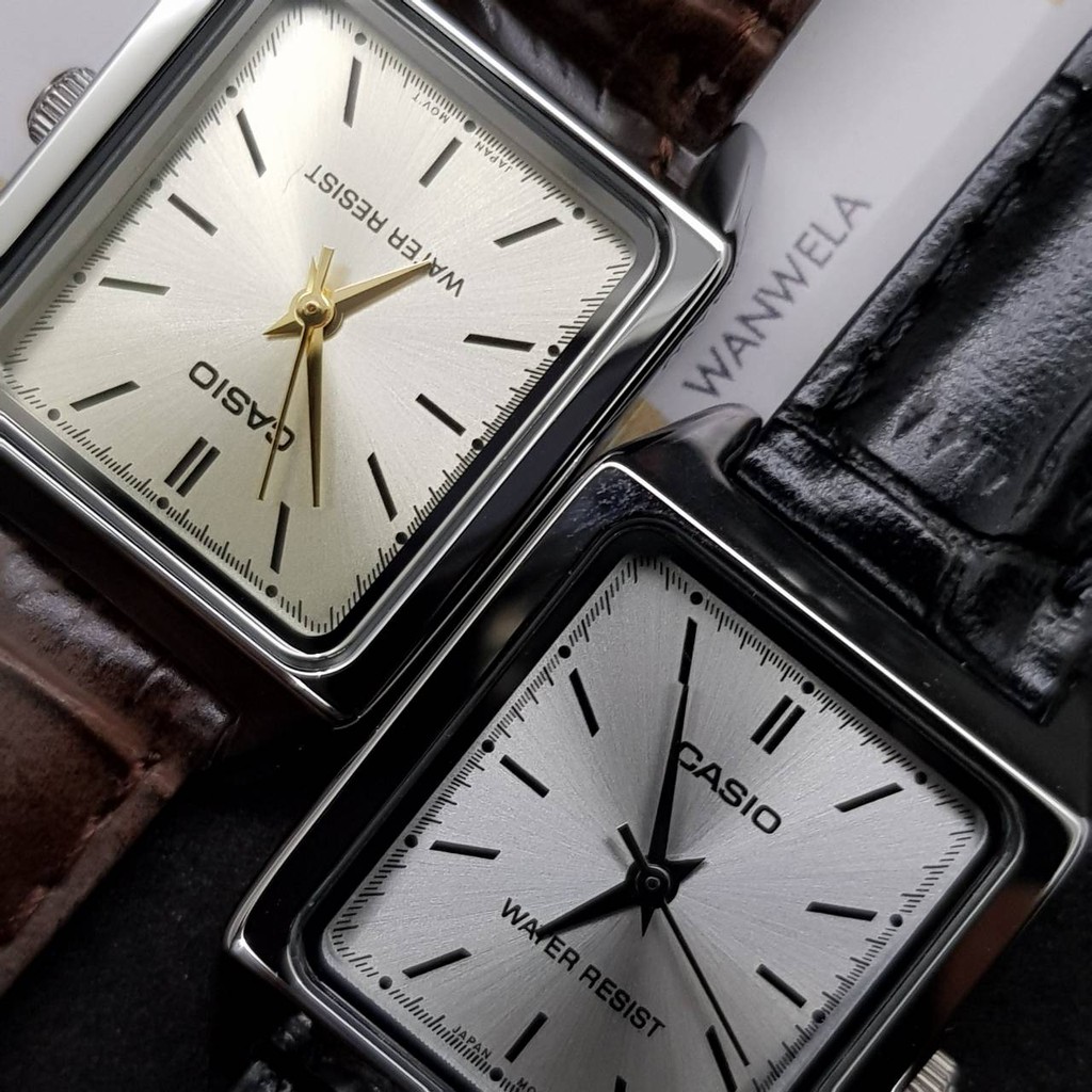 ของแท้ นาฬิกาข้อมือ Casio ผู้หญิง รุ่น LTP-V007 สายหนัง
