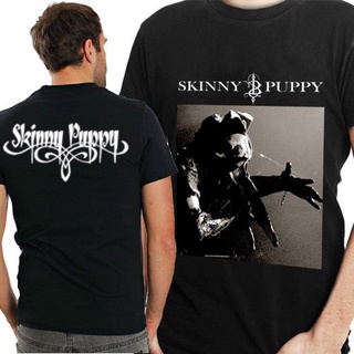 เสื้อยืด พิมพ์ลายลูกสุนัข สกินนี่ 2 ด้าน สําหรับผู้ชาย และผู้หญิง