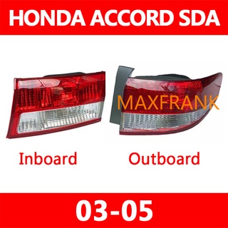 ไฟท้าย ไฟเบรก สําหรับ Honda Accord Sda 03-05TAILLIGHT TAIL LIGHT TAIL LAMP BRAKE LIGHT BACK LIGHT