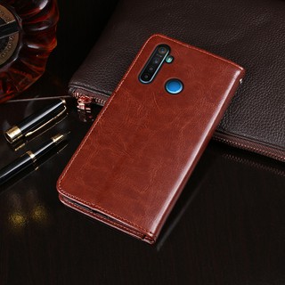 Realme 5 Pro / Realme 5 / Realme 5i Retro Flip Wallet Leather Phone Case