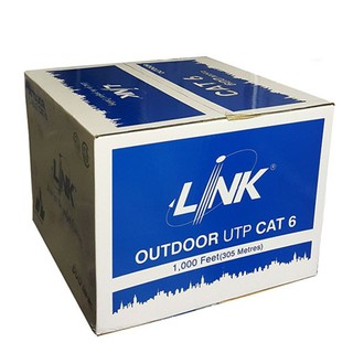 CAT6 UTP Cable (305m/Box) LINK (US-9106MD) Outdoor Sling