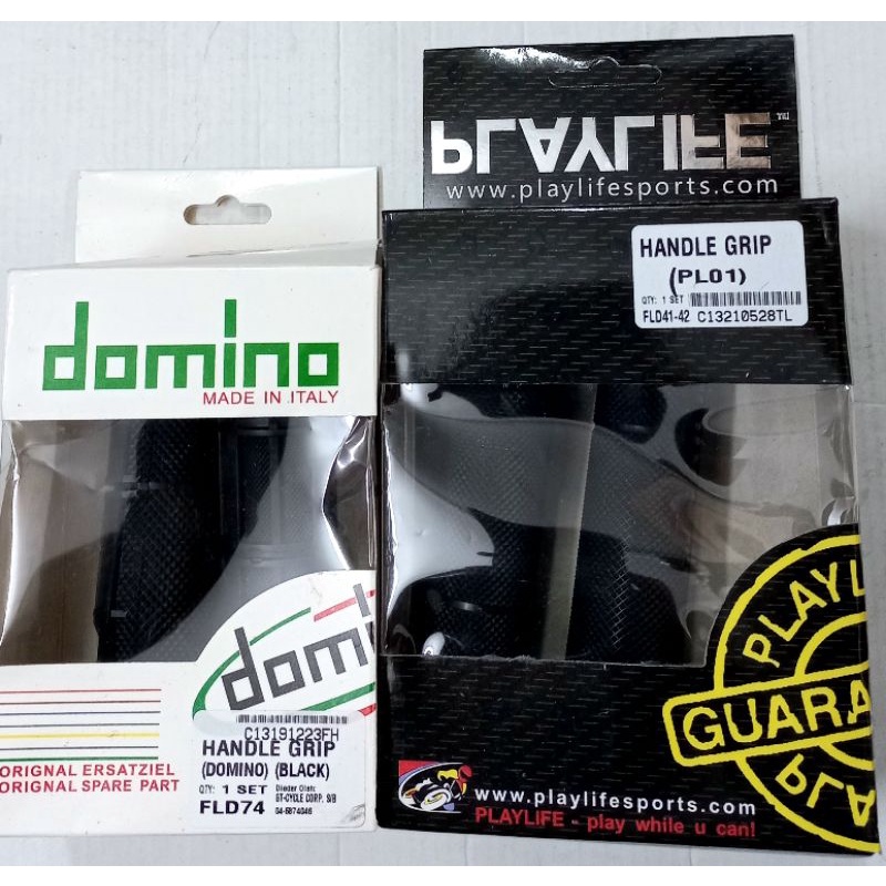 ปลอกแฮนด์ PL01/DOMINO สีดํา