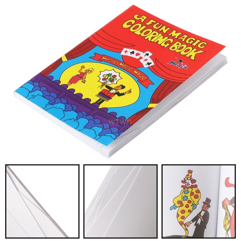 Download Comedy Magic Coloring Book Magic Tricks Illusion Kids Toy Gift Funny Baby Toy May10 Dropship 1 172