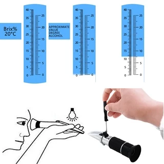 🔥ลดพิเศษ🔥 เครื่องวัดค่าความหวาน Brix 0-32% Brix Refractometer บริกซ์ รีแฟลกโตมิเตอร์ meter