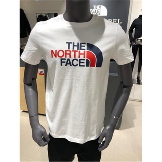 [S-5XL] เสื้อยืดแขนสั้น คอกลม พิมพ์ลาย THE NORTH FACE แฟชั่นสําหรับผู้ชาย และผู้หญิง