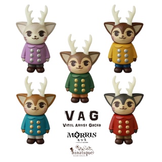 ∎ เลือกลายได้ ∎ กาชาปองมอริส VAG 29 Vinyl Artist Gacha Series 29 "MORRIS -Adventure of A Cat with Antler-" Comic Ver.