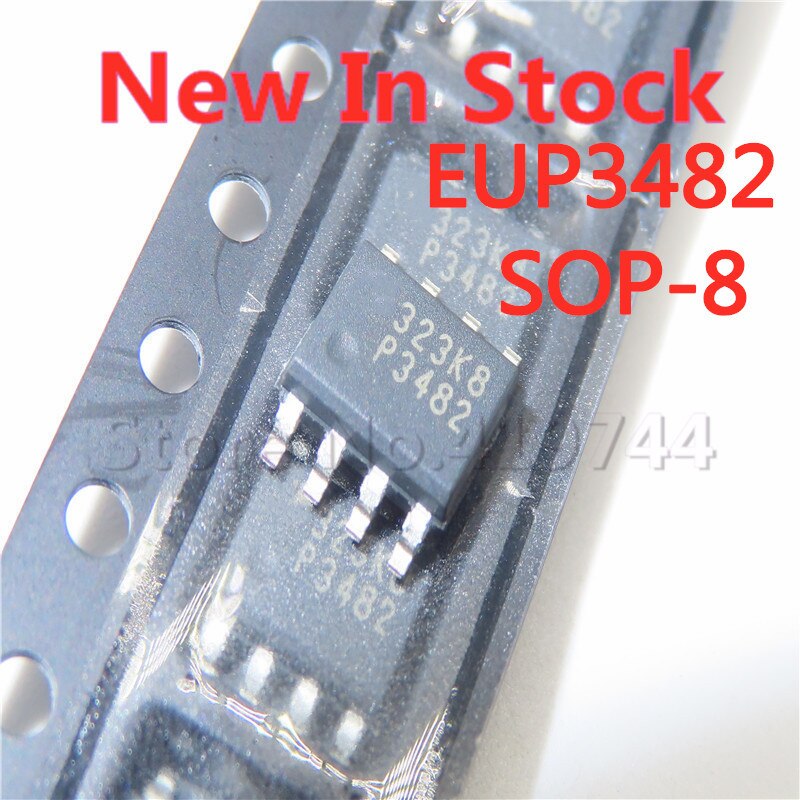 5 ชิ้น/ล็อต EUP3482 P3482 EUP3482DIR1 SOP-8 DC-DC converter ใหม่ IC