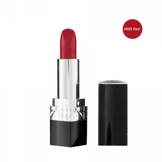 Dior Rouge Dior Couture Colour Lipstick Comfort &amp; Wear #999 Red 1.5g (ขนาดทดลอง)