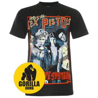 Gorilladumb เสื้อยืดลายวงดนตรี ซิด วิเชียส Sid vicious The Sex Pistols