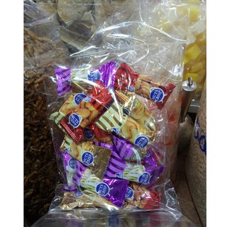 Nut crisp ขนมถั่วอัดแท่ง ถั่วตุ๊บตับ ขนาด 500กรัม บรรจุถุงซีลอย่างดี