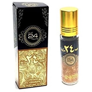 น้ำหอมอาหรับ Oud 24 hours 10ml Roll On Attar Oil Perfume Fragrance BY ARD AL ZAAFARAN