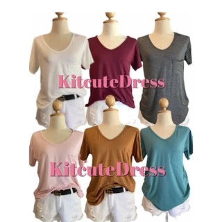 เสื้อยืดเรย่อนสาวอวบ อก38-44 ผ้ายืดตามตัว ใส่สบายผ้านิ่มทิ้งตัวไม่ร้อน มีเก็บเงินปลายทาง KIT032