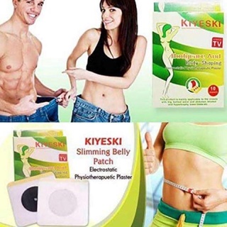 แผ่นแปะสลายไขมัน  Kiyeski patches สินค้าพร้อมส่งในไทย ส่งไว🚨🚨