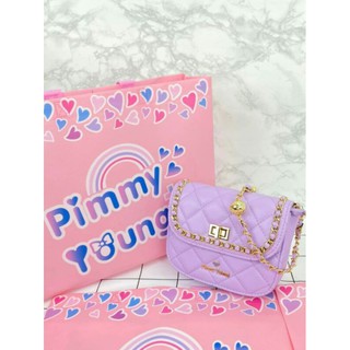 👝กระเป๋าสะพายสายโซ่แบรนด์ Pimmy Young ของแท้แบรนด์แท้💯