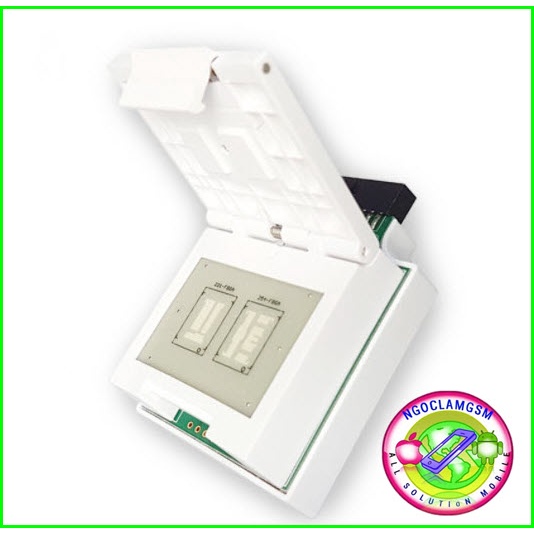 2 in 1 eMMC / eMCP Socket BGA221 / BGA254 Socket Adapter สําหรับ UFI-Box