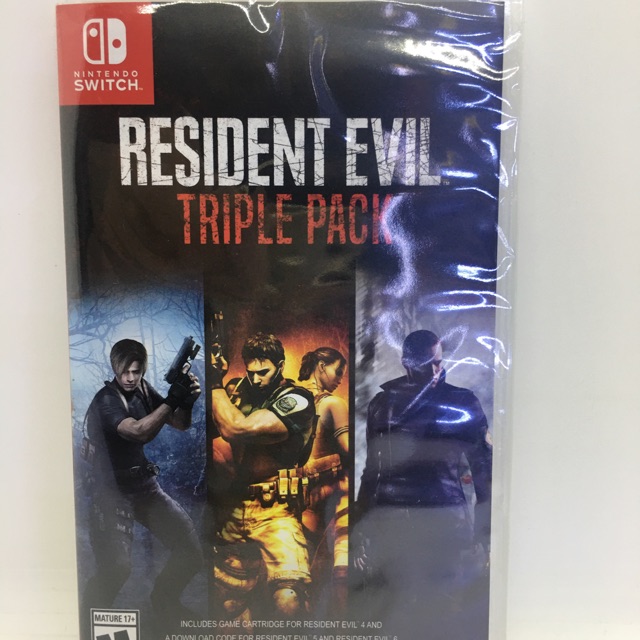 RESIDENT EVIL TRIPLE PACK