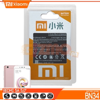 แบตเตอรี่ XIAOMI REDMI 5A รุ่น BN34 2910mAh