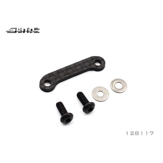 S-128117 Graphite Bumper Upper 2.0mm อะไหล่สำหรับรถวิทยุบังคับ SNRC