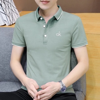 เสื้อโปโลสีพื้น เสื้อโปโล สำหรับผู้ชาย Men Polo Shirt