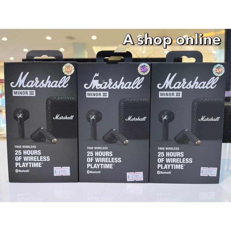 Marshall Earbud TWS Minor III Black