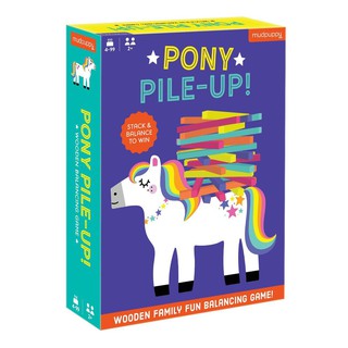 Mudpuppy – Pony Pile-up! เกมต่อตึก ฝึกสมาธิ ลายPonyสีรุ้งสุดคิ้วท์