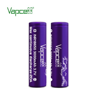 ถ่านชาร์จ 18650 Vapcell และแท่นชาร์จ Q2 Smart Charger