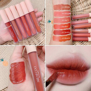 NEE CARA LIQUID MATTE LASTING LIP NC11 ลิปแมท สีชัด ติดทน**ของแท้ พร้อมส่ง