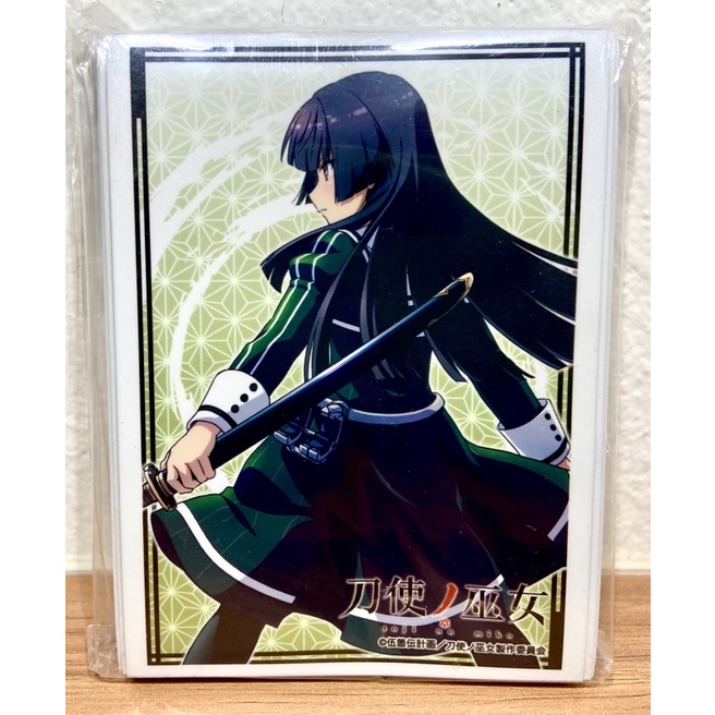 [Anime Bushiroad 0071] Sleeve Collection Toji no Miko Juujuu Hiyori - สลีฟการ์ด,ซองการ์ด,ซองใส่การ์ด