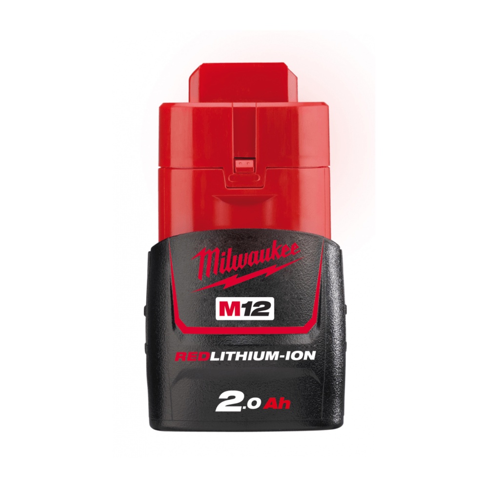 MILWAUKEE NO.M12B2 Lithium-Ion Battery,12V 2.0Ah แบตเตอรี่