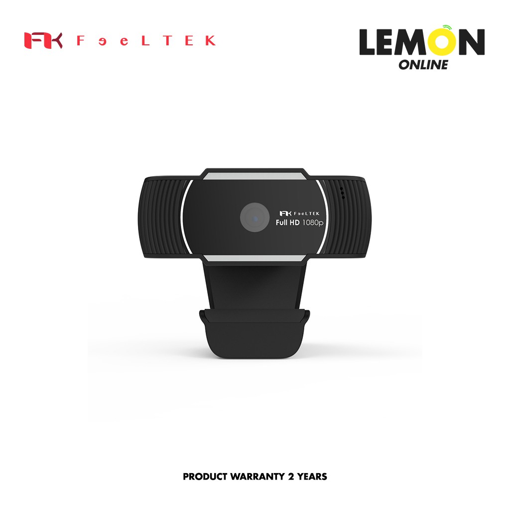กล้องเว็บแคม FHD Feeltek Elec Full HD Webcam 1080P รับประกัน 2 ปี