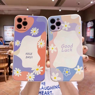 เคสโทรศัพท์มือถือแบบนิ่ม TPU กันรอยกล้อง ลายดอกเบญจมาศ สําหรับ Oneplus 9R 8T 9 10 8 7 Pro 9RT Nord CE Nord2