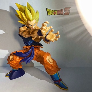 ตุ๊กตาฟิกเกอร์ PVC อนิเมะดราก้อนบอล Super Saiyan GT Figma Battle Brinquedos DBZ