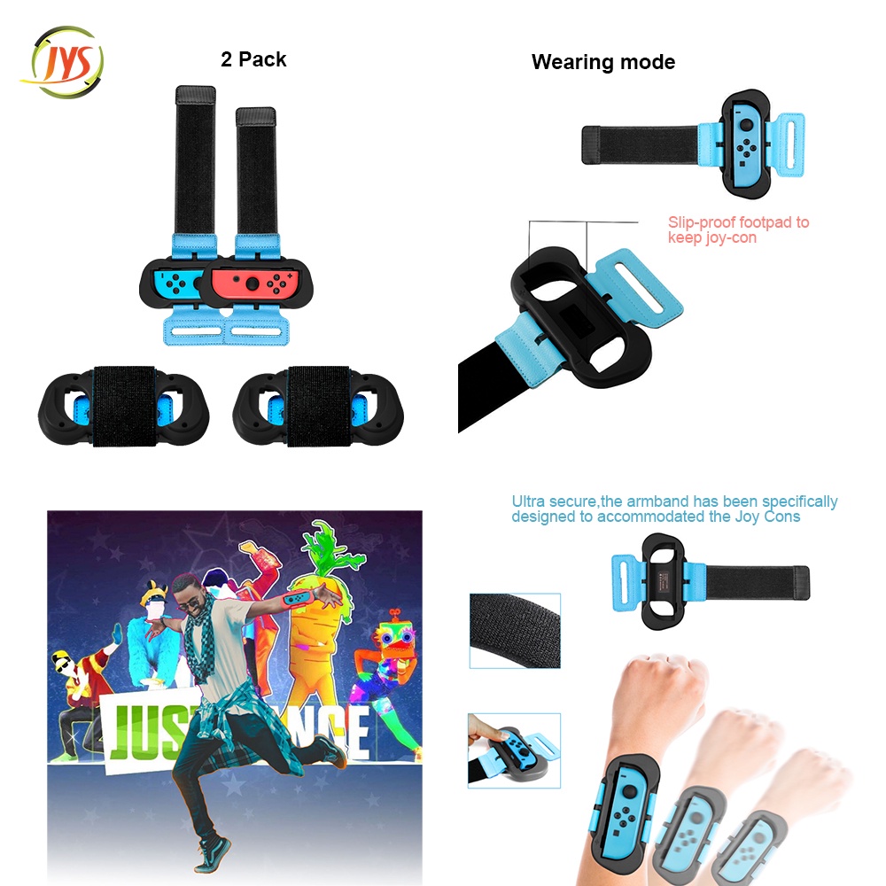 10 in 1 Nintendo Switch Oled ชุดอุปกรณ์เสริมเกม NS Joycon Controller Somatosensory Sports Suit Handle Grip Joystick Kit สําหรับ Switch #4