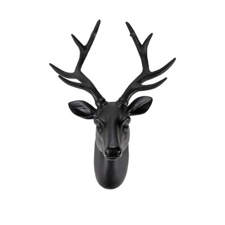 ของตกแต่ง ของตกแต่งบ้าน เกรดโรงแรม DEER HEAD 35X43 ซม. สีดำ อุปกรณ์แต่งบ้านอื่นๆ DECORATE HOME LIVING