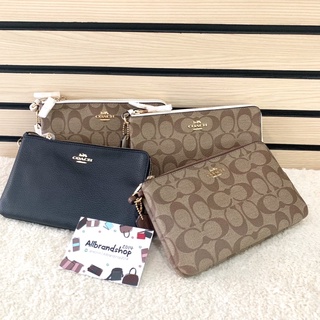 Coach คล้องมือ 2ซิป Size L