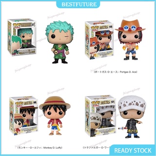 Funko Pop ตุ๊กตาอนิเมะ One Piece Monkey D. โมเดลฟิกเกอร์ Luffy Chopper Ace Law Zoro ของเล่นสําหรับเด็ก