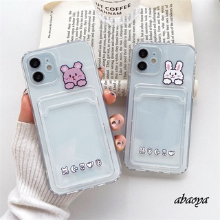 เคสโทรศัพท์มือถือแบบนิ่ม TPU พร้อมช่องใส่บัตร สีส้ม สําหรับ OPPO RENO6Z A74 A95 A54 A92020 A52020 A9 A92 A52 RENO 5 A74 RENO 5F A7 A12 A5S VIVO S1 PRO Y9S V17 Y12S Y11S Y15 Y20 Y30 Y50