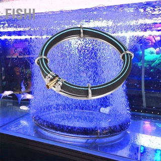 Fishi Aquarium Round Air Bubble Diffuser Ring Fish Pond Oxygenation Bubbler