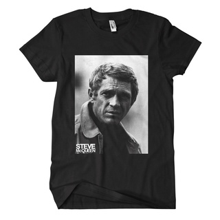 T-shirt  เสื้อยืด พิมพ์ลาย Steve Mcqueen Film Le Mans Blob Mustang Mr Cool Bullitt Cult Fun Racing สําหรับผู้ชายS-5XL