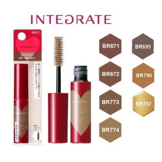 Shiseido Integrate Eyebrow Mascara  มาสคาร่า ปัดขนคิ้ว