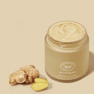 So NATURAL So Vegan Ginger Clay Mask มาส์กหน้า 110 มล.